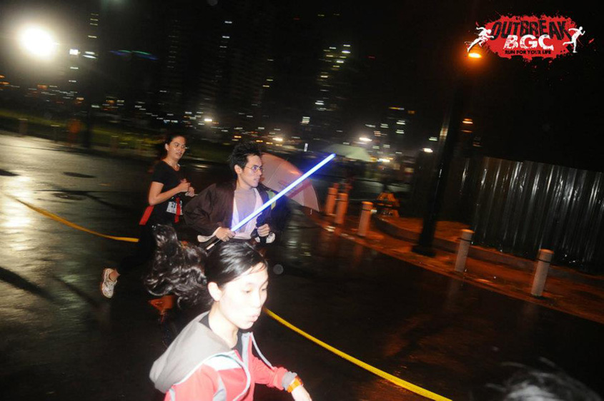 Jedi Charges Horde Zombies Outbreak Bgc July